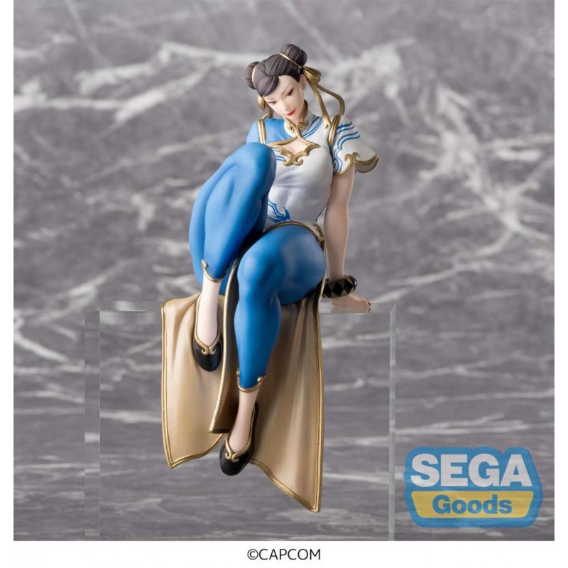 STREET FIGHTER 6 CHUN-LI PM PERCHING FIGURE STATUA SEGA GOODS