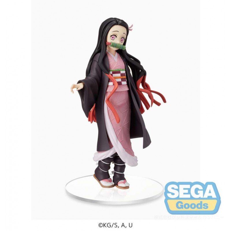 DEMON SLAYER NEZUKO KAMADO SIBLING BOND SPM FIGURE STATUA SEGA GOODS