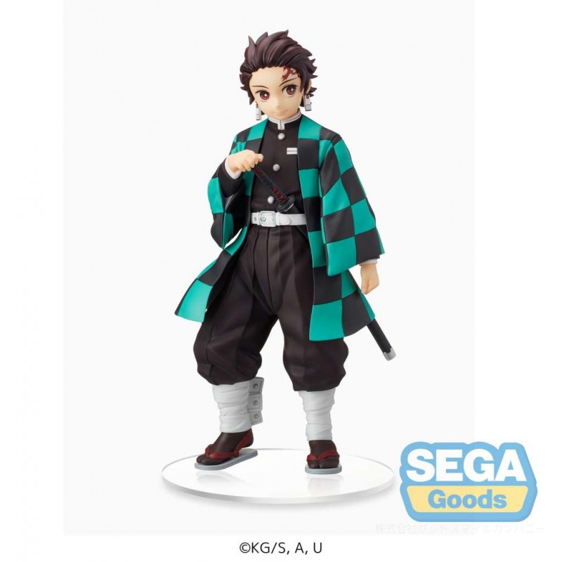 DEMON SLAYER TANJIRO KAMADO SIBLING BOND SPM FIGURE STATUA SEGA GOODS