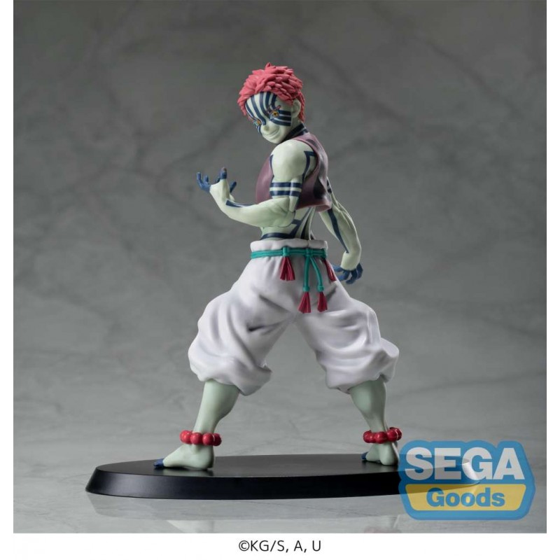 SEGA GOODS DEMON SLAYER AKAZA SPM FIGURE STATUE PVC FIGURE