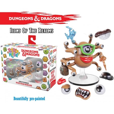 D&D ICONS OF THE REALMS POTATO HEAD BEHOLDER BOXED MINIATURE PVC FIGURE