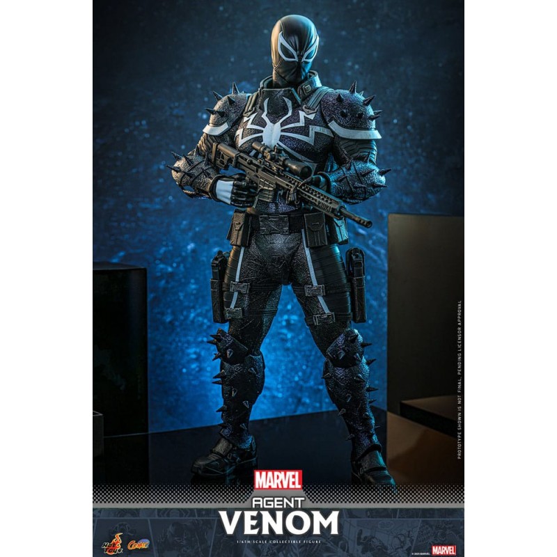 MARVEL COMICS AGENT VENOM 1/6 ACTION FIGURE HOT TOYS