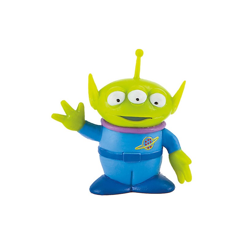 BULLYLAND DISNEY PIXAR MONSTERS INC ALIEN MINI FIGURE