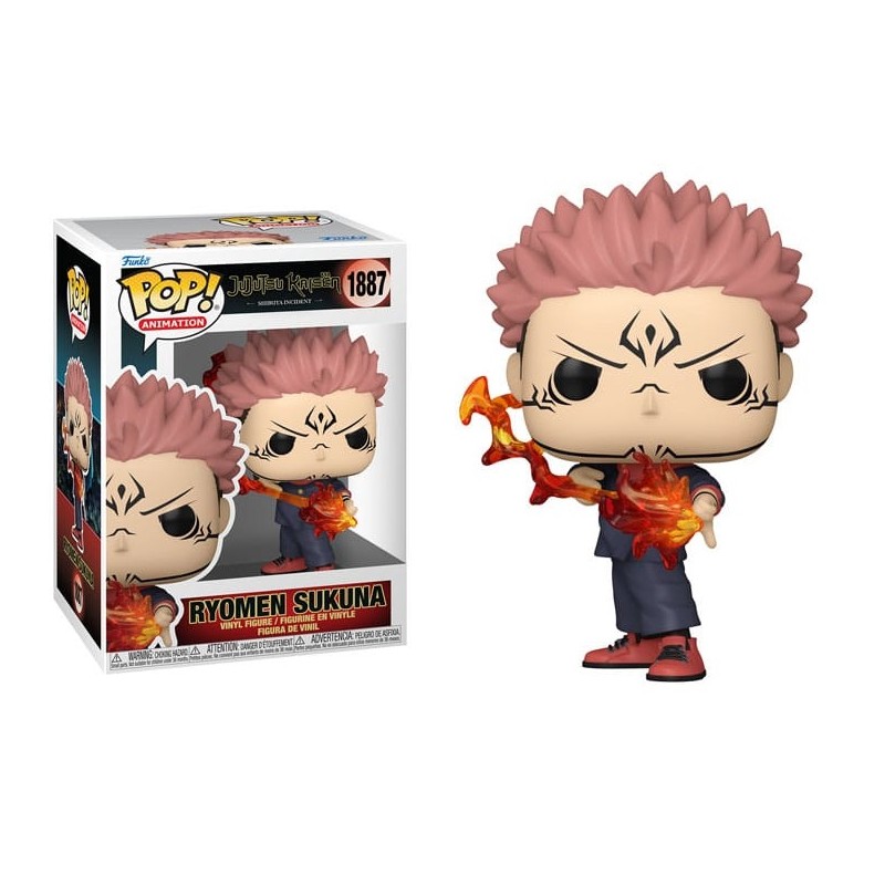 FUNKO FUNKO POP! ANIMATION JUJUTSU KAISEN RYOMEN SUKUNA BOBBLE HEAD PVC FIGURE