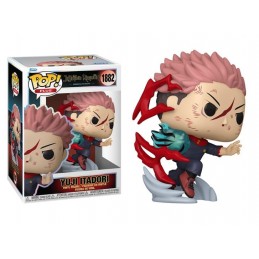 FUNKO FUNKO POP! ANIMATION JUJUTSU KAISEN YUJI ITADORI BOBBLE HEAD PVC FIGURE