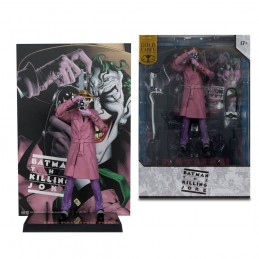 MC FARLANE DC MULTIVERSE THE JOKER BATMAN THE KILLING JOKE GOLD LABEL VERSION ACTION FIGURE