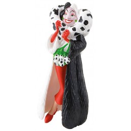 BULLYLAND DISNEY 101 DALMATIANS CRUELLA DE VIL MINI FIGURE