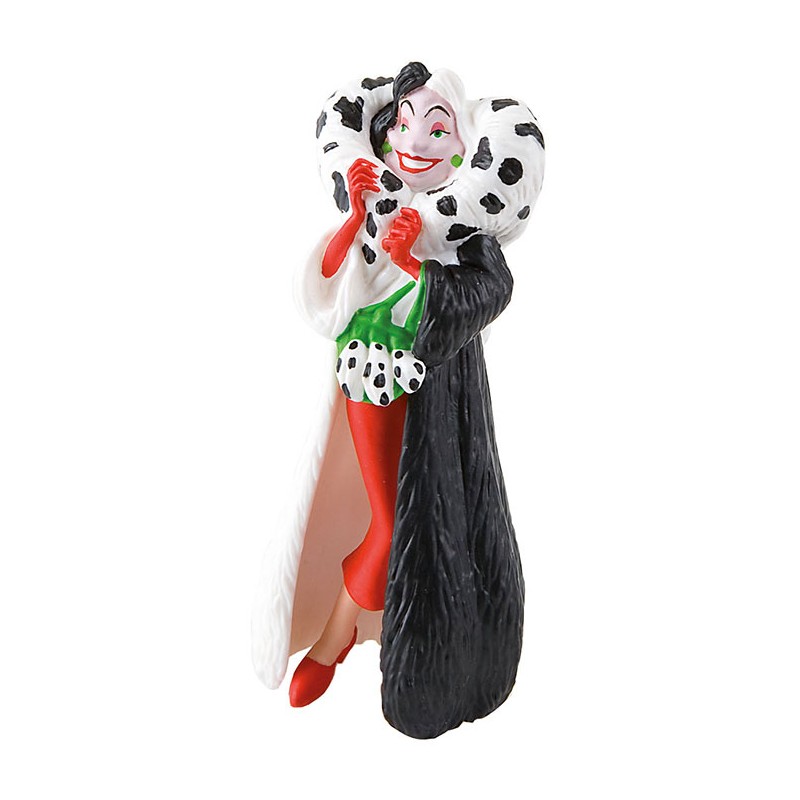 BULLYLAND DISNEY 101 DALMATIANS CRUELLA DE VIL MINI FIGURE