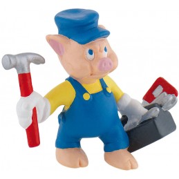 BULLYLAND DISNEY THREE LITTLE PIGS JIMMY MINI FIGURE