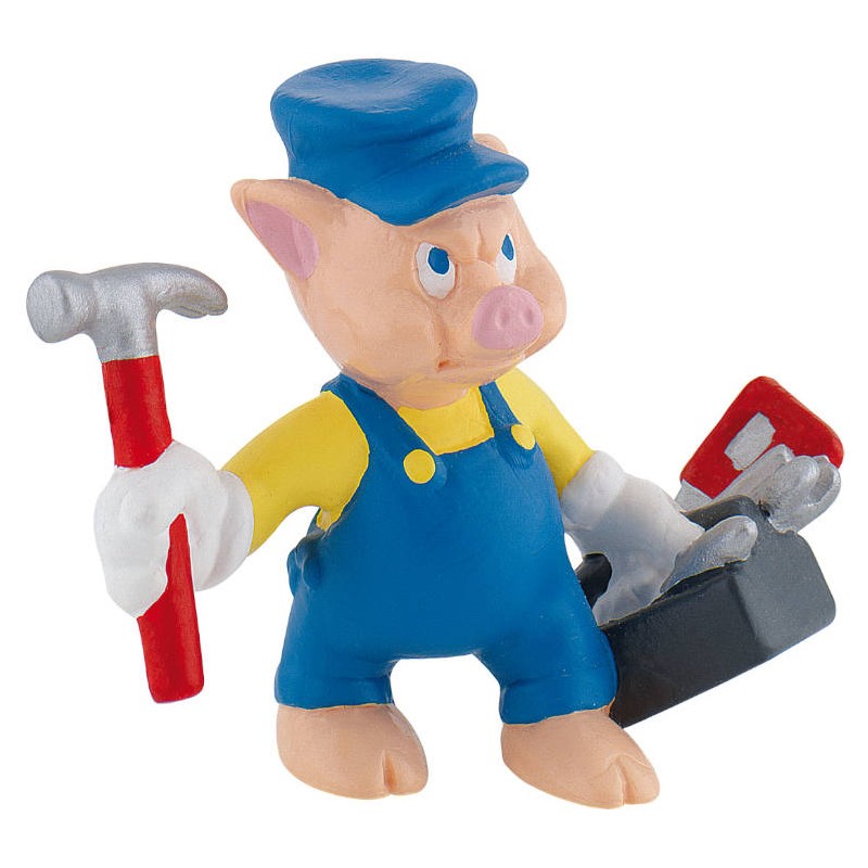 BULLYLAND DISNEY THREE LITTLE PIGS JIMMY MINI FIGURE