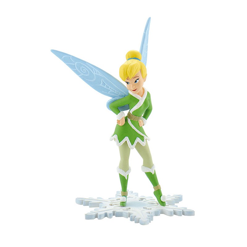 BULLYLAND DISNEY PETER PAN TINKER BELL WINTER FAIRY MINI FIGURE