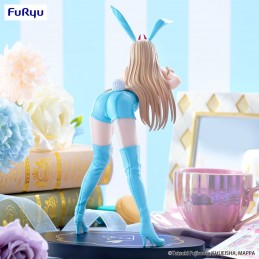 CHAINSAW MAN POWER BICUTE BUNNIES LIGHT BLUE FIGURE STATUA FURYU