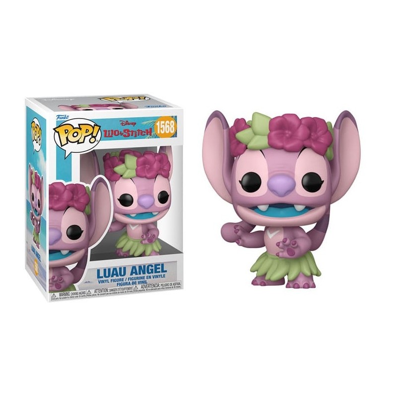 FUNKO POP! LILO & STITCH LUAU ANGEL BOBBLE HEAD FIGURE FUNKO