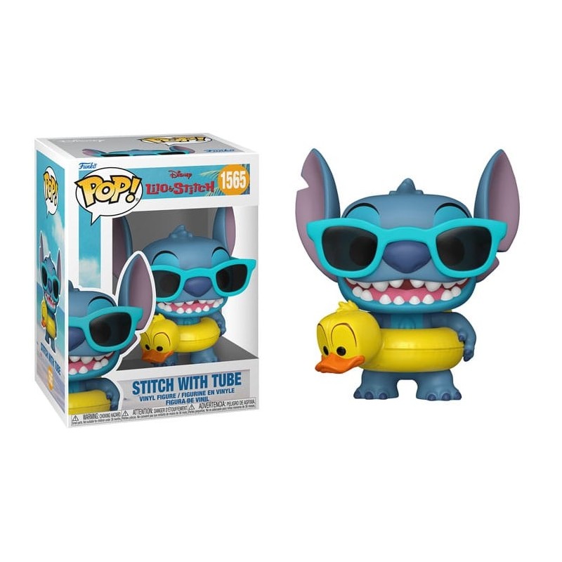 FUNKO POP! LILO & STITCH WITH TUBE BOBBLE HEAD FIGURE FUNKO