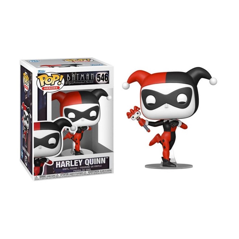 FUNKO POP! BATMAN THE ANIMATED SERIES HARLEY QUINN BOBBLE HEAD FIGURE FUNKO