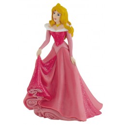 BULLYLAND DISNEY SLEEPING BEAUTY AURORA DRESS MINI FIGURE