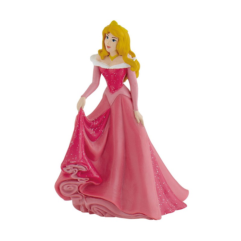 BULLYLAND DISNEY SLEEPING BEAUTY AURORA DRESS MINI FIGURE