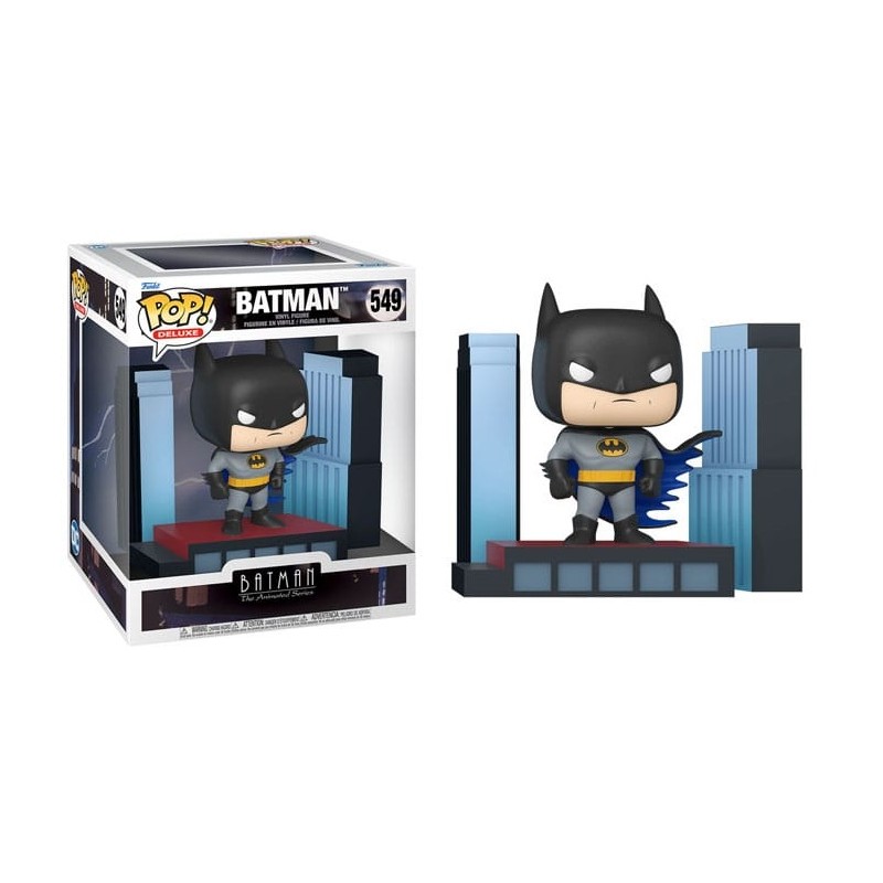 FUNKO POP! BATMAN THE ANIMATED SERIES BATMAN DELUXE BOBBLE HEAD FIGURE FUNKO