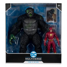 DC MULTIVERSE TITANO VS THE FLASH 2-PACK ACTION FIGURE MC FARLANE