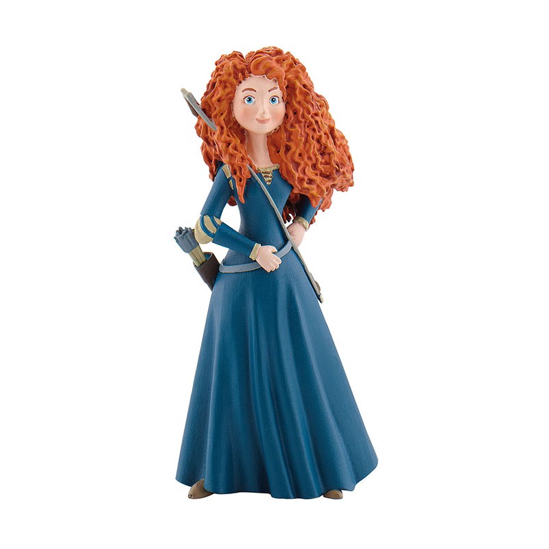 DISNEY RIBELLE MERIDA MINI FIGURE BULLYLAND