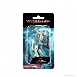 DUNGEONS AND DRAGONS NOLZUR'S CHANGELING CLERIC 2X MINIATURE WIZKIDS