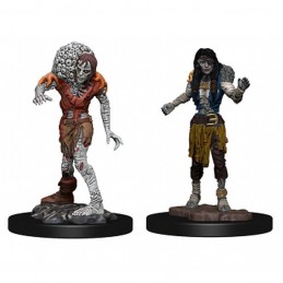 WIZKIDS DUNGEONS AND DRAGONS NOLZUR'S DROWNED ASSASSIN AND DROWNED ASCETIC SET 2X MINIATURES