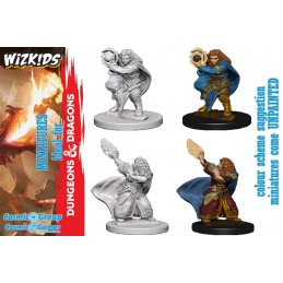 DUNGEONS AND DRAGONS NOLZUR'S DWARF WIZARD 2X MINIATURE WIZKIDS