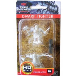 DUNGEONS AND DRAGONS NOLZUR'S DWARF FIGHTER 2X MINIATURE WIZKIDS