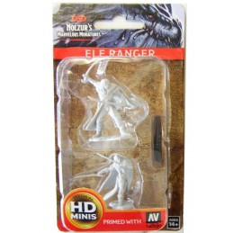 DUNGEONS AND DRAGONS NOLZUR'S ELF RANGER 2X MINIATURE WIZKIDS