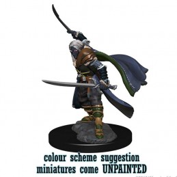 DUNGEONS AND DRAGONS NOLZUR'S ELF RANGER 2X MINIATURE WIZKIDS