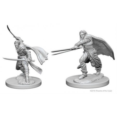 DUNGEONS AND DRAGONS NOLZUR'S ELF RANGER 2X MINIATURE