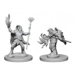 DUNGEONS AND DRAGONS NOLZUR'S ELF WIZARD 2X MINIATURE WIZKIDS