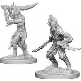 DUNGEONS AND DRAGONS NOLZUR'S GITHYANKI 2X MINIATURE WIZKIDS