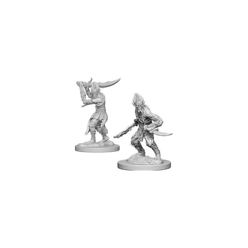 DUNGEONS AND DRAGONS NOLZUR'S GITHYANKI 2X MINIATURE WIZKIDS