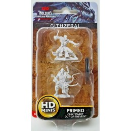 DUNGEONS AND DRAGONS NOLZUR'S GITHZERAI 2X MINIATURE WIZKIDS