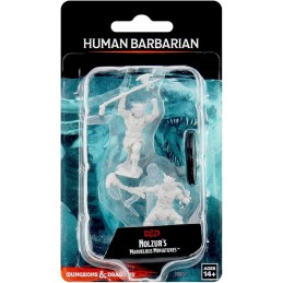 DUNGEONS AND DRAGONS NOLZUR'S HUMAN BARBARIAN 2X MINIATURE WIZKIDS