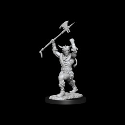 DUNGEONS AND DRAGONS NOLZUR'S HUMAN BARBARIAN 2X MINIATURE WIZKIDS