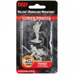 DUNGEONS AND DRAGONS NOLZUR'S HUMAN RANGER 2X MINIATURE WIZKIDS