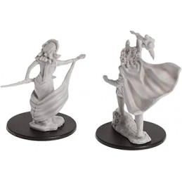 DUNGEONS AND DRAGONS NOLZUR'S MEDUSAS 2X MINIATURE WIZKIDS