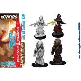 DUNGEONS AND DRAGONS NOLZUR'S NIGHT HAG AND DUSK HAG 2X MINIATURE WIZKIDS