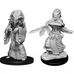 DUNGEONS AND DRAGONS NOLZUR'S NIGHT HAG AND DUSK HAG 2X MINIATURE WIZKIDS