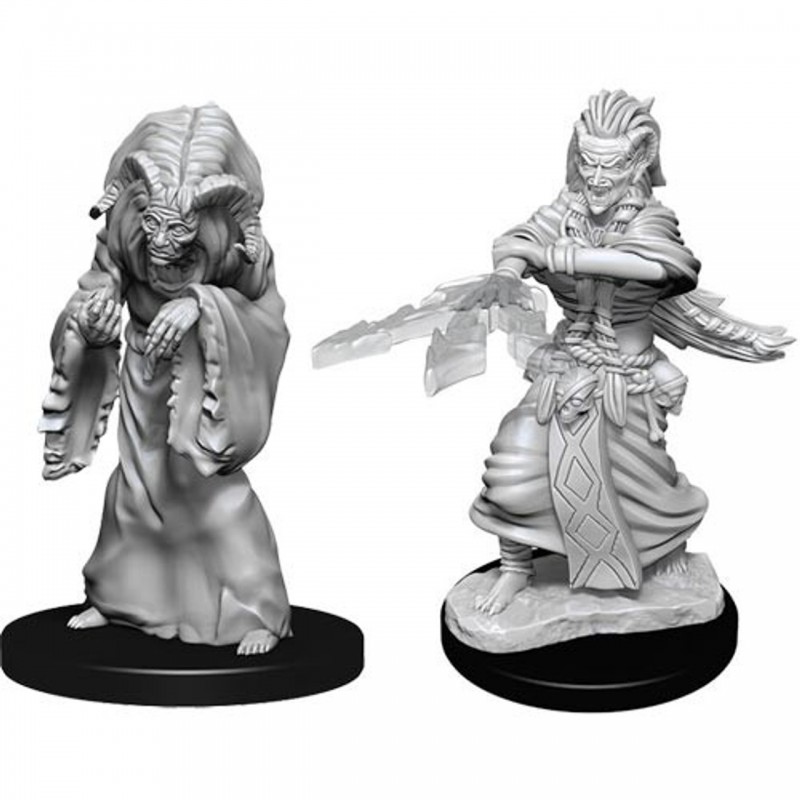 WIZKIDS DUNGEONS AND DRAGONS NOLZUR'S NIGHT HAG AND DUSK HAG 2X MINIATURES