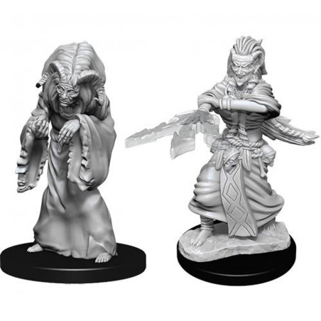 DUNGEONS AND DRAGONS NOLZUR'S NIGHT HAG AND DUSK HAG 2X MINIATURE