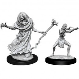 DUNGEONS AND DRAGONS NOLZUR'S SEA HAG AND BHEUR HAG 2X MINIATURE WIZKIDS