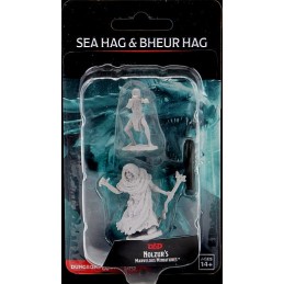 DUNGEONS AND DRAGONS NOLZUR'S SEA HAG AND BHEUR HAG 2X MINIATURE WIZKIDS