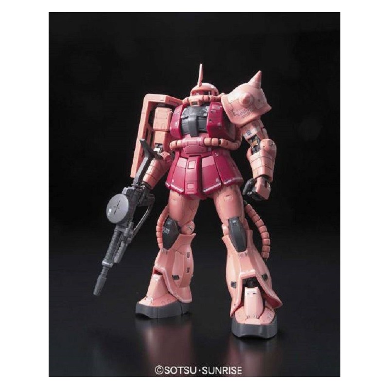 BANDAI REAL GRADE RG MS-06S ZAKU GUNDAM 1/144 MODEL KIT FIGURE