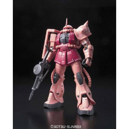 REAL GRADE RG MS-06S ZAKU GUNDAM 1/144 MODEL KIT FIGURE