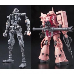 BANDAI REAL GRADE RG MS-06S ZAKU GUNDAM 1/144 MODEL KIT FIGURE