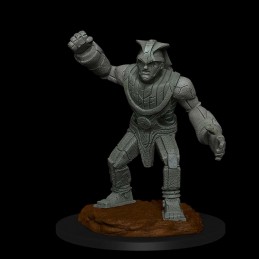 WIZKIDS DUNGEONS AND DRAGONS NOLZUR'S STONE GOLEM MINIATURE