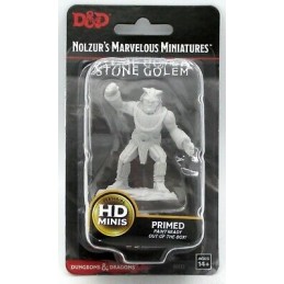 WIZKIDS DUNGEONS AND DRAGONS NOLZUR'S STONE GOLEM MINIATURE